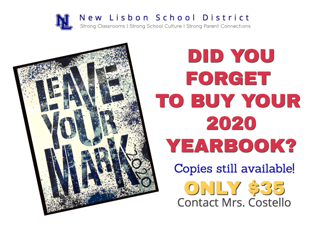 2020 Yearbooks Available