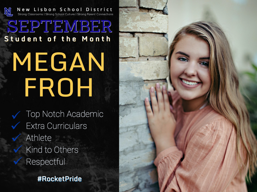 FROH STUDENT OF THE MONTH
