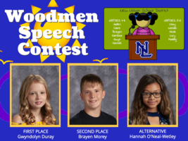 DURAY WINS WOODMEN SPEECH CONTEST