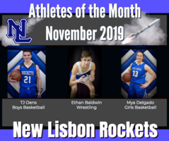 November Athletes of the Month