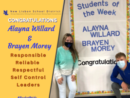 Students of the Month Announced
