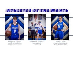 December Athletes of the Month