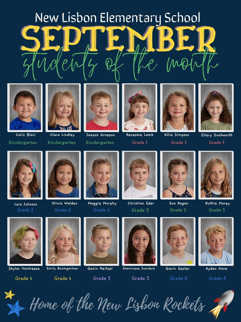 Students of the Month