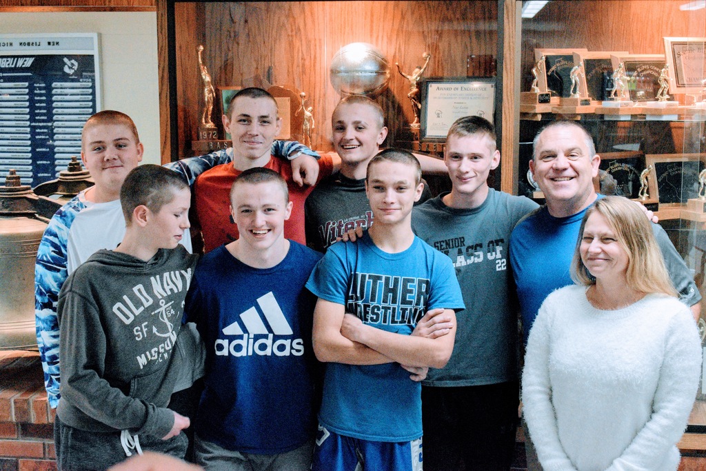 Wrestlers Shaved Heads